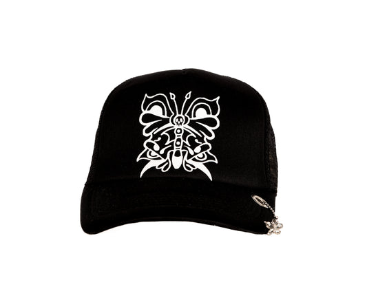 Skullfly Black Cap