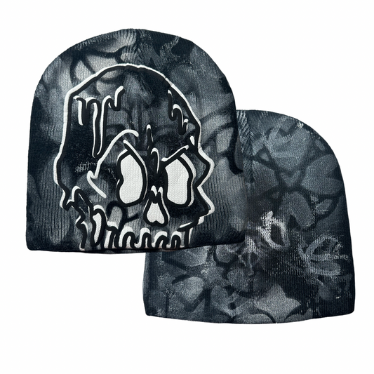 Drip Skull Beanie