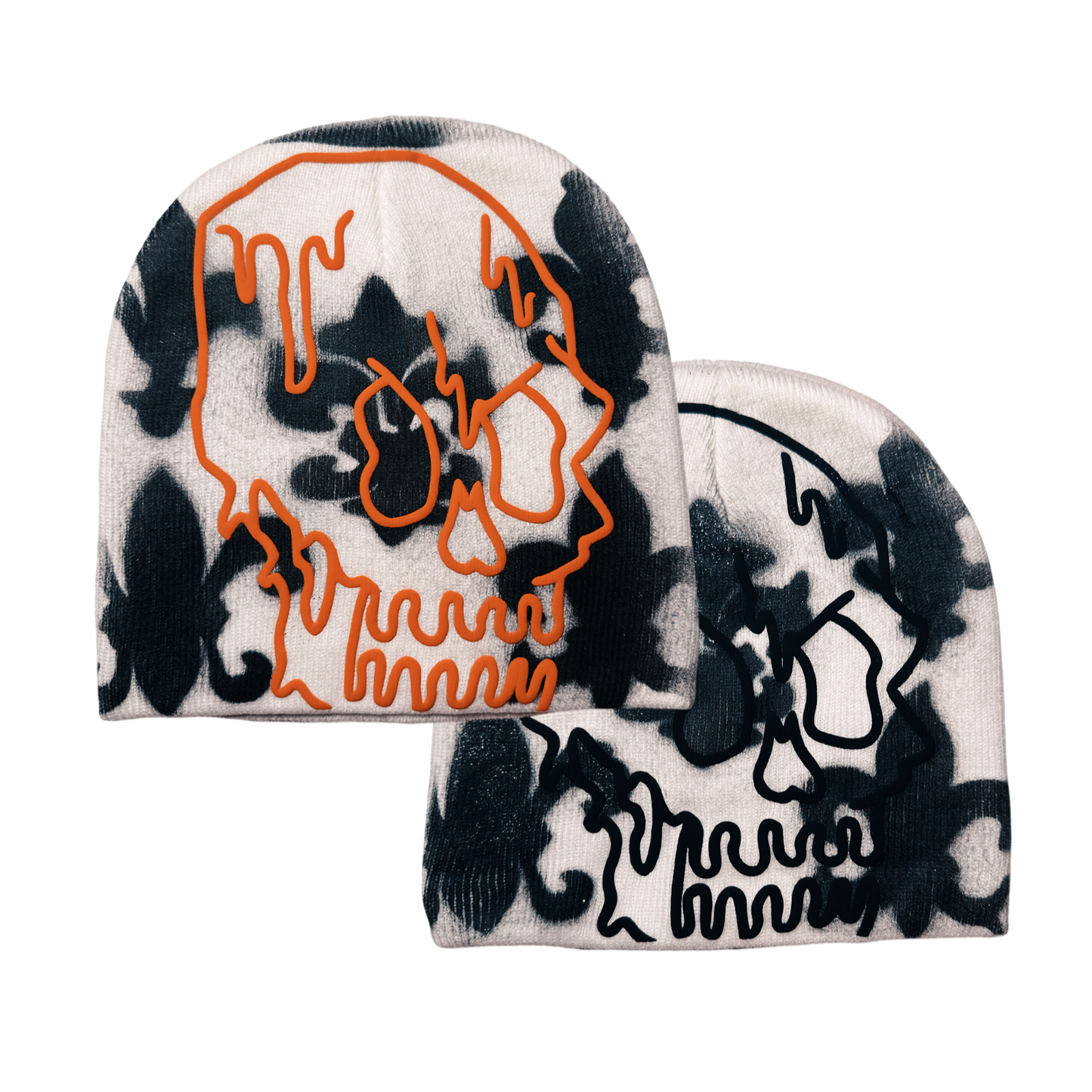 Drip Skull Halloween Beanie