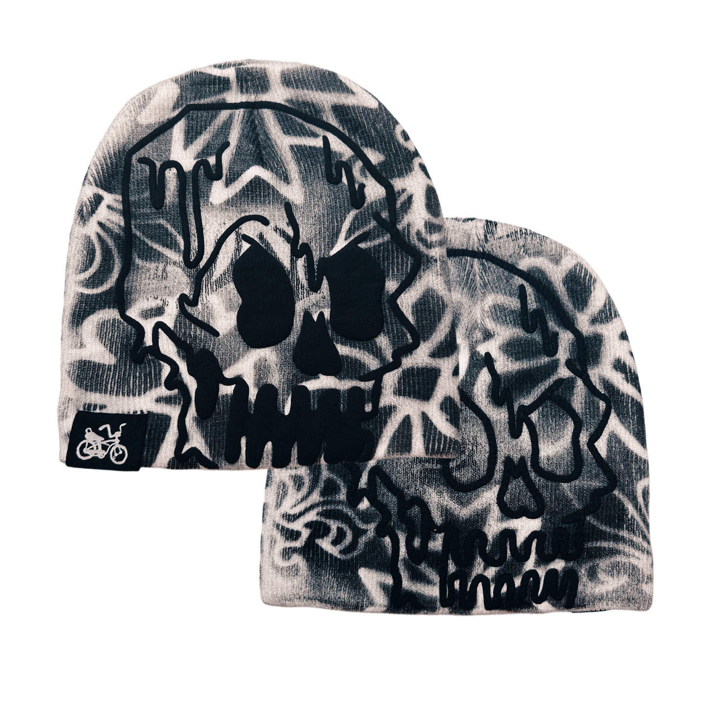 Drip Skull Beanie