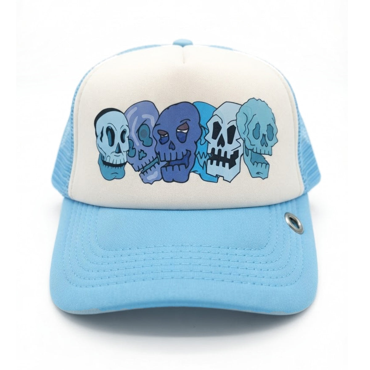 Skull Cap - Blue