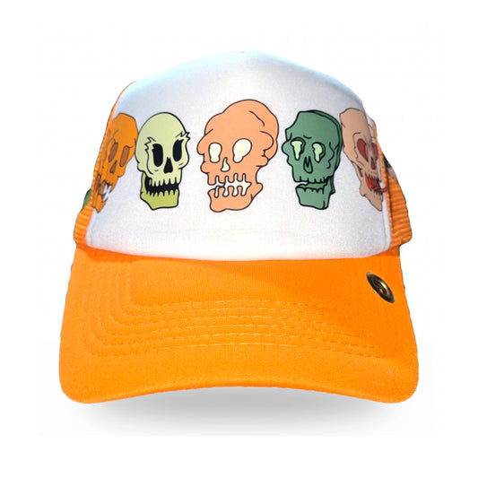 Skull Cap - Orange