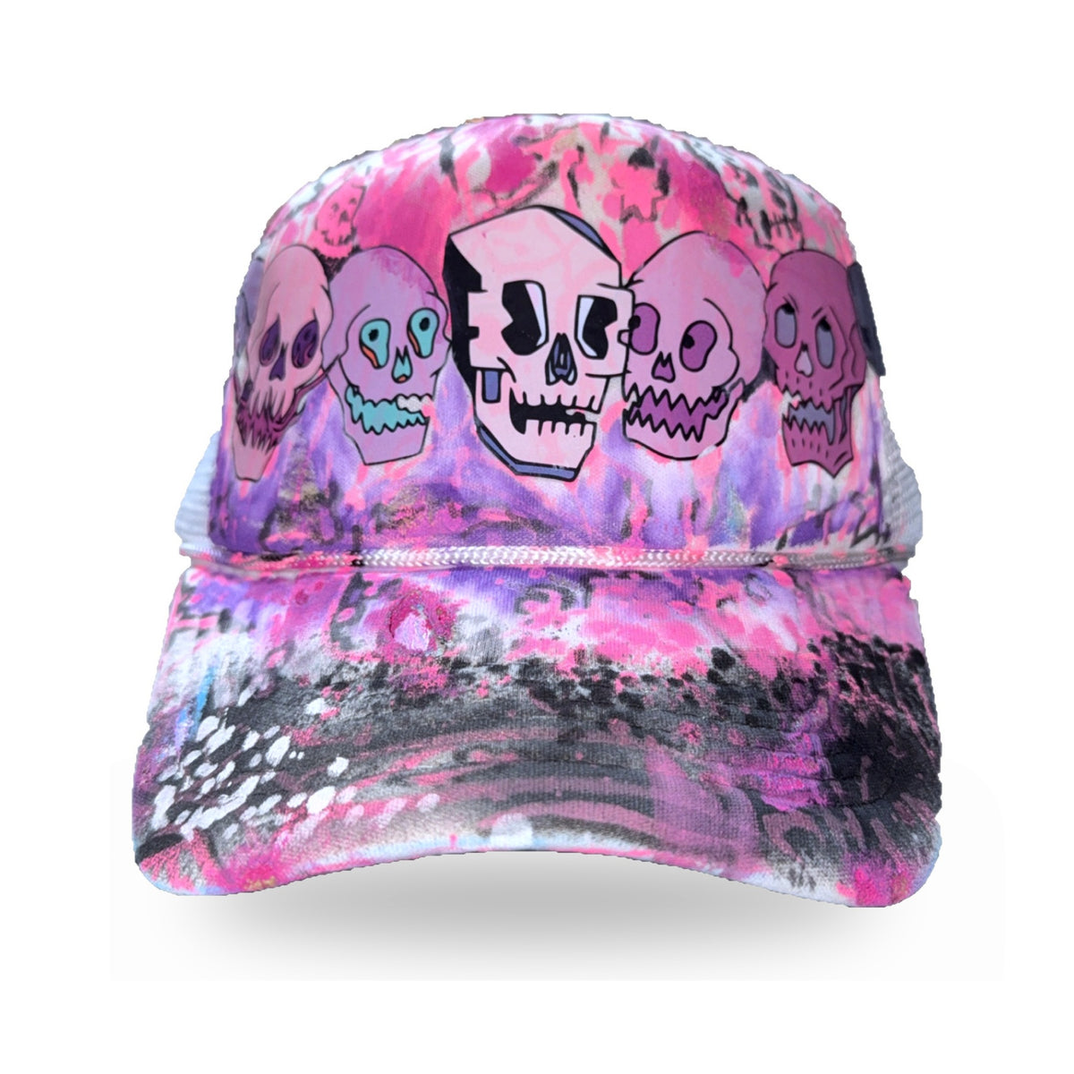 Skull Cap - Painted
