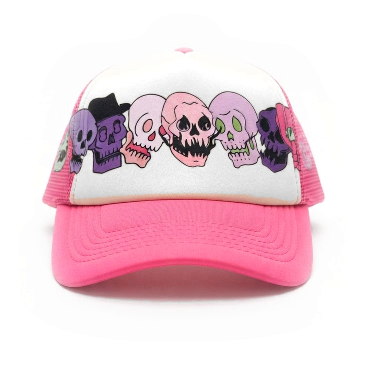 Skull Cap - Pink